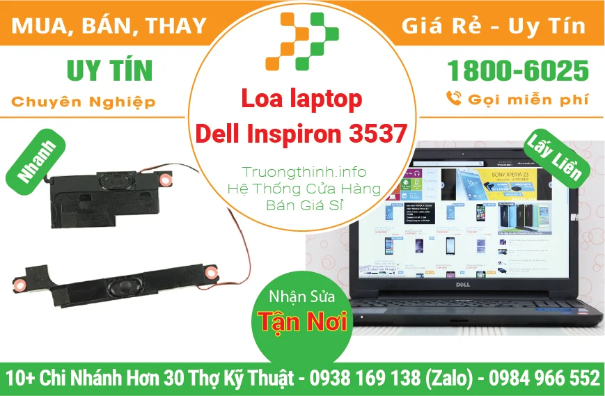 Thay Loa Laptop Dell Inspiron 3537