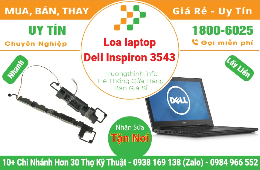Loa Laptop Dell Inspiron 3543