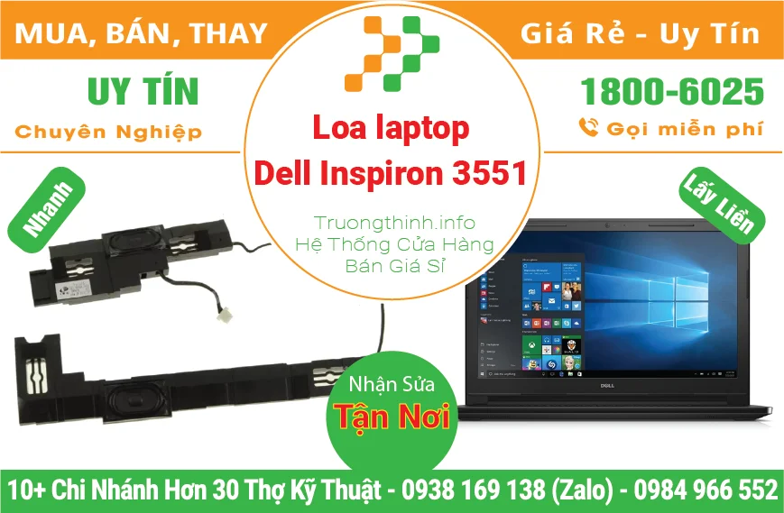 Loa Laptop Dell Inspiron 3551