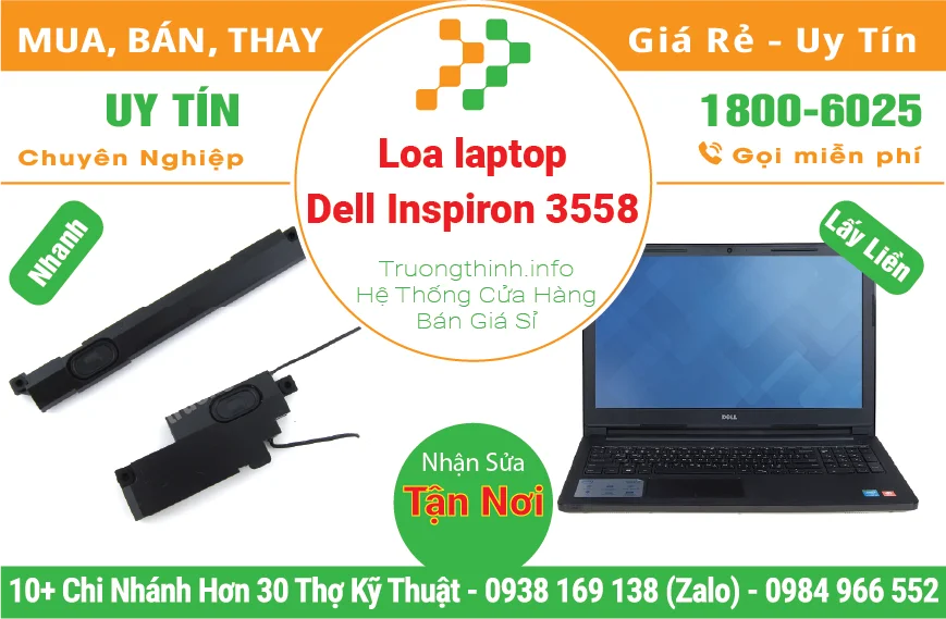 Thay Loa Laptop Dell Inspiron 3558