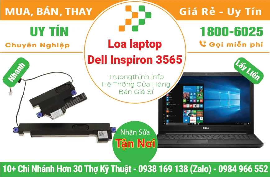 Thay Loa Laptop Dell Inspiron 3565