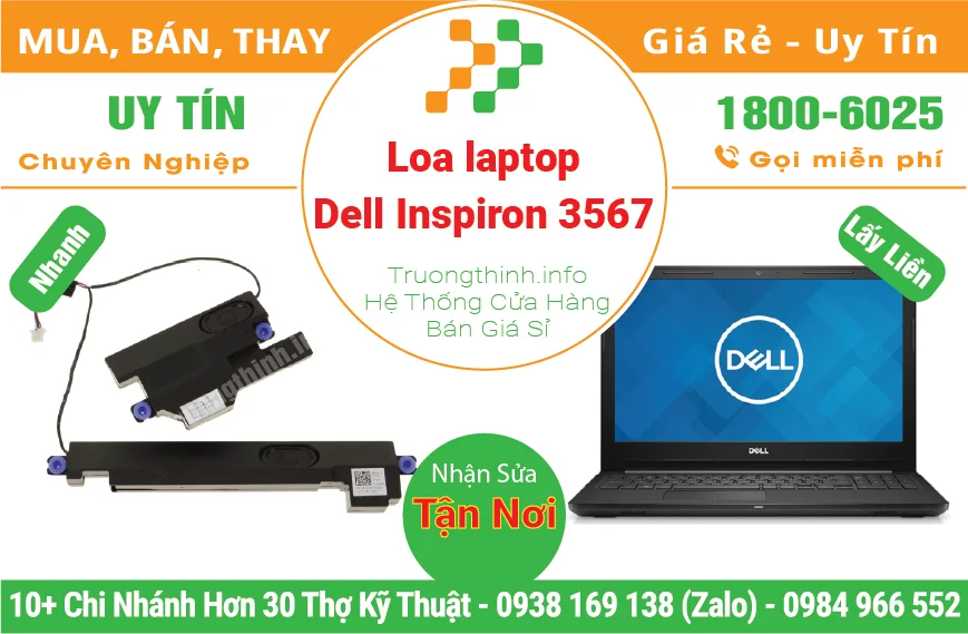 Thay Loa Laptop Dell Inspiron 3567