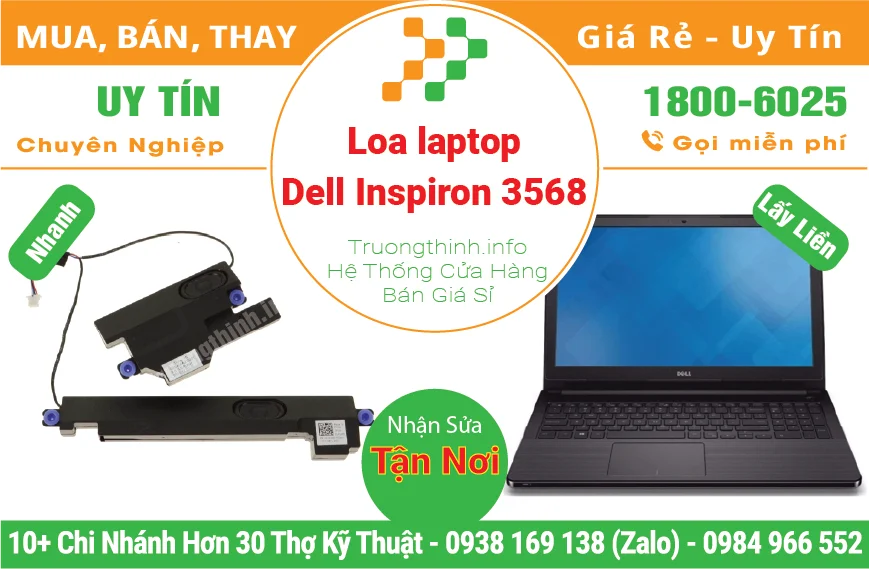 Thay Loa Laptop Dell Inspiron 3568