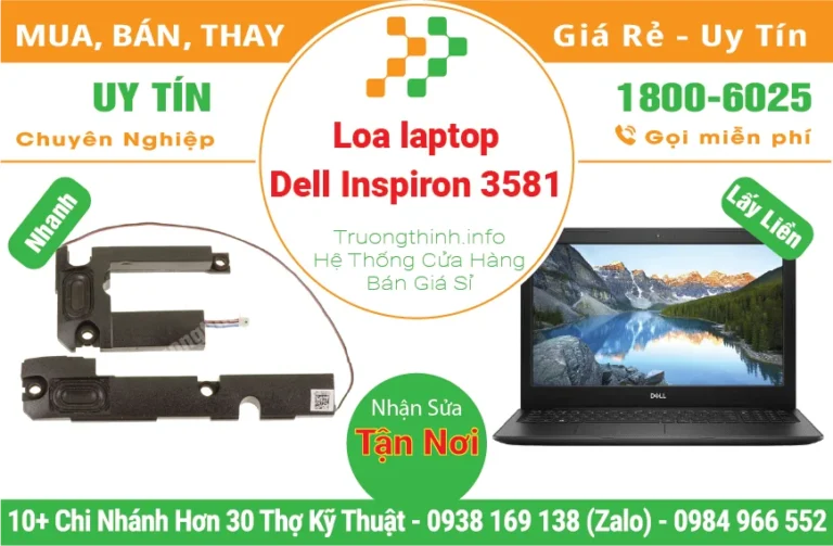 Loa Laptop Dell Inspiron 3581