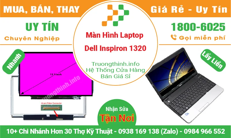 Màn Hình Laptop Dell Inspiron 1320