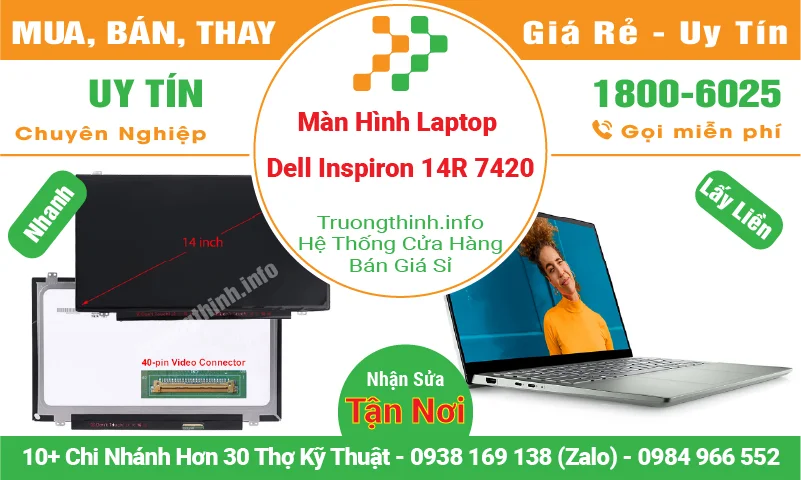 Màn Hình Laptop Dell Inspiron 14R 7420