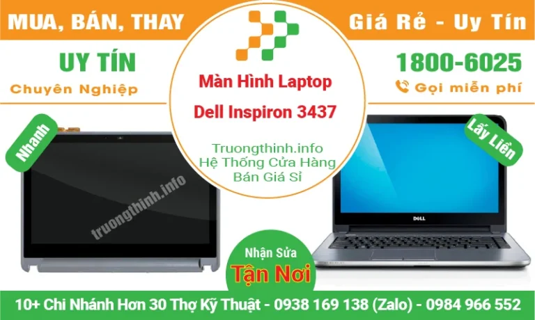 Màn Hình Laptop Dell Inspiron 3437 cảm ứng