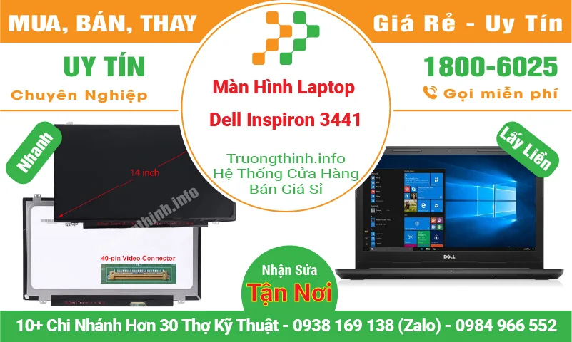 Màn Hình Laptop Dell Inspiron 3441