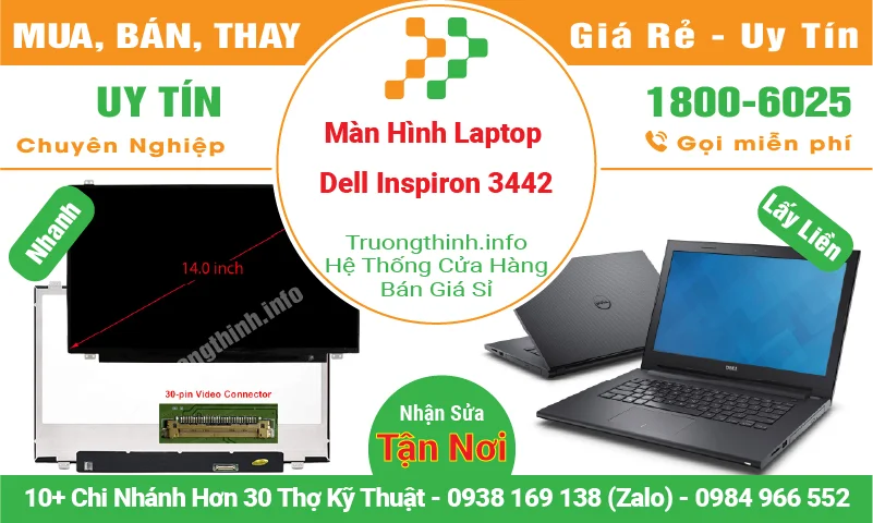 Màn Hình Laptop Dell Inspiron 3442