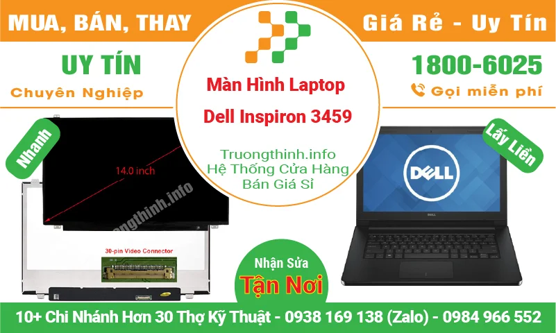 Màn Hình Laptop Dell Inspiron 3459