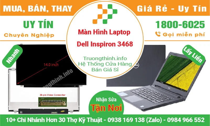 Màn Hình Laptop Dell Inspiron 3468