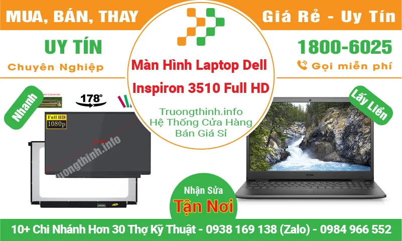 Màn Hình Laptop Dell Inspiron 3510 Full HD