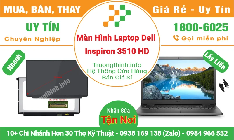 Màn Hình Laptop Dell Inspiron 3510 HD