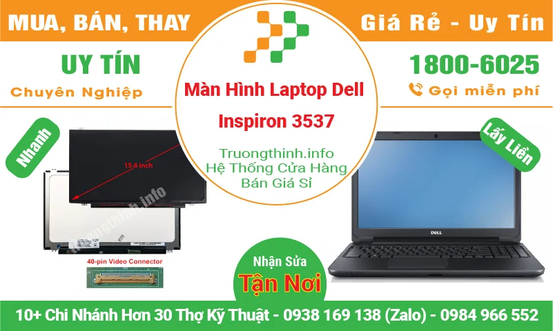 Màn Hình Laptop Dell Inspiron 3537