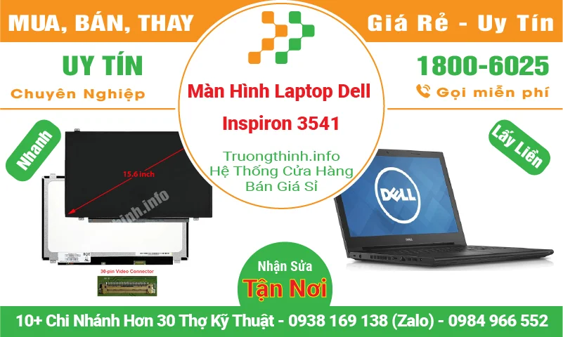 Màn Hình Laptop Dell Inspiron 3541