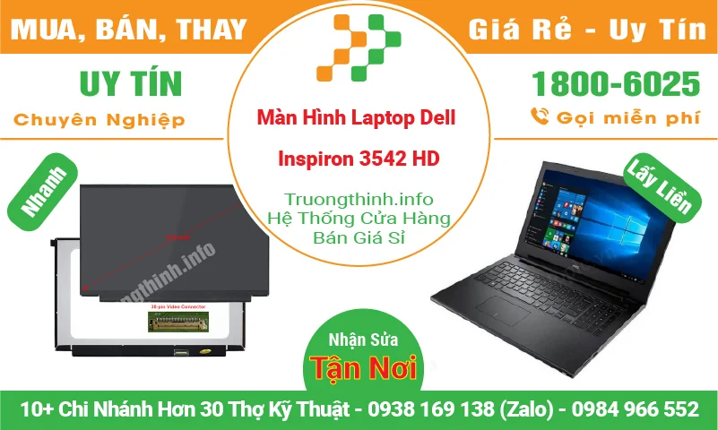 Màn Hình Laptop Dell Inspiron 3542 HD