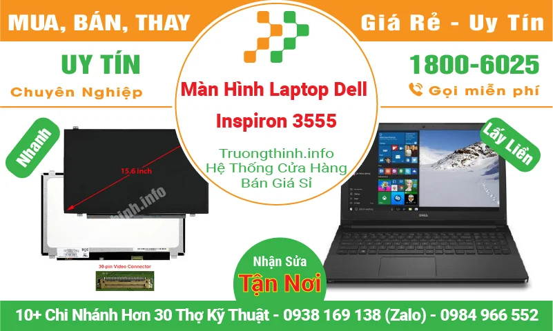 Màn Hình Laptop Dell Inspiron 3555