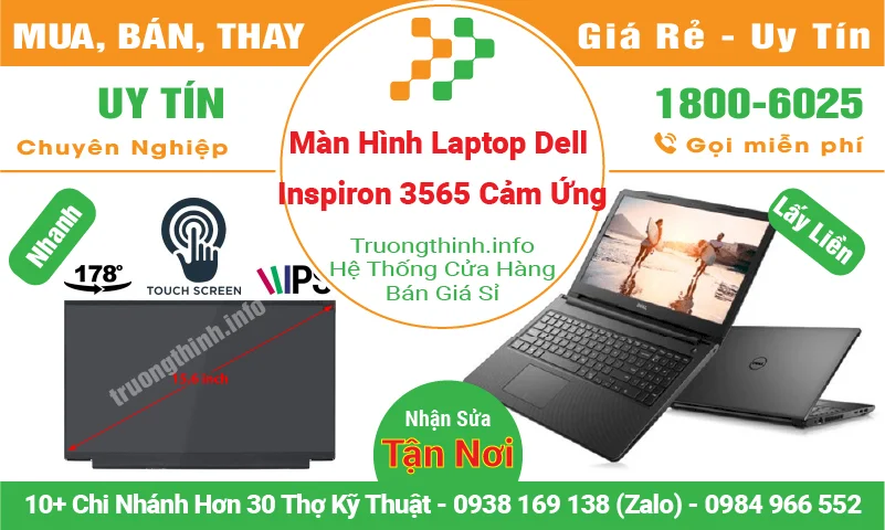 Màn Hình Laptop Dell Inspiron 3565 Cảm Ứng