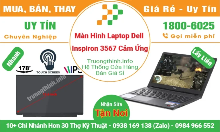 Màn Hình Laptop Dell Inspiron 3567 Cảm Ứng