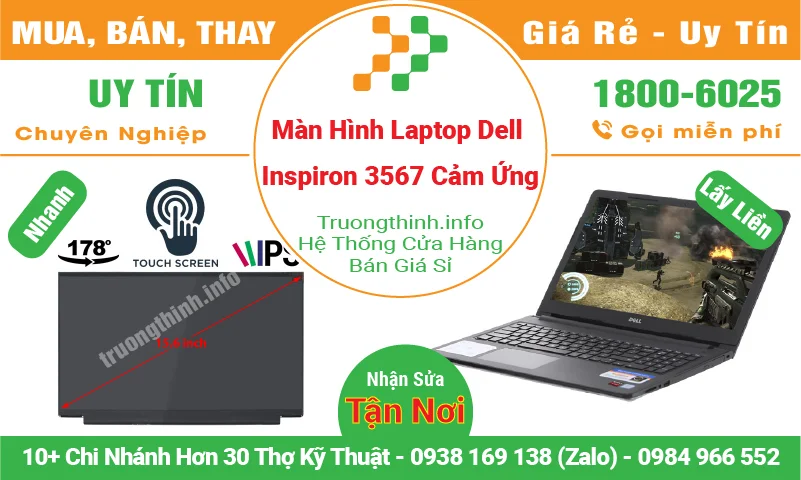 Màn Hình Laptop Dell Inspiron 3567 Cảm Ứng