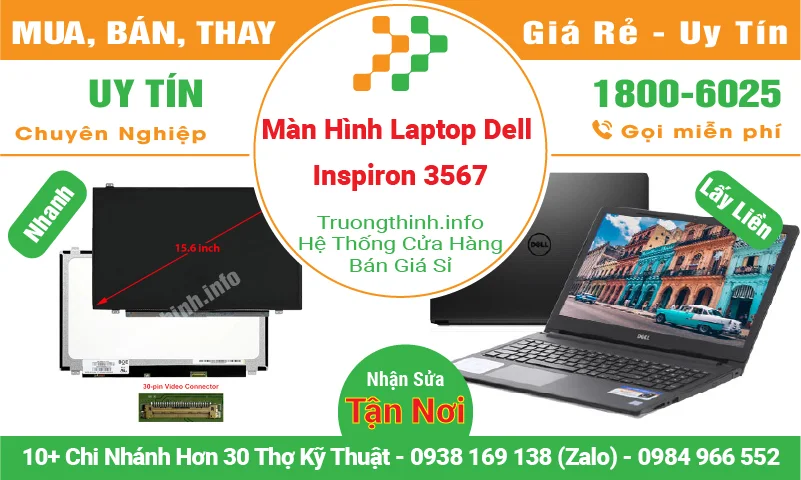 Màn Hình Laptop Dell Inspiron 3567