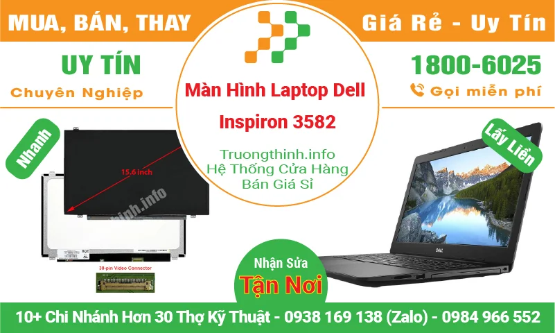 Màn Hình Laptop Dell Inspiron 3582