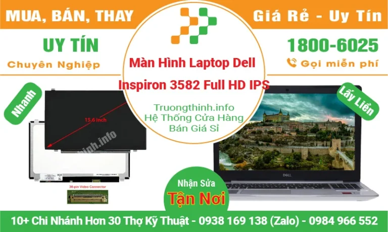 Màn Hình Laptop Dell Inspiron 3582 Full HD IPS