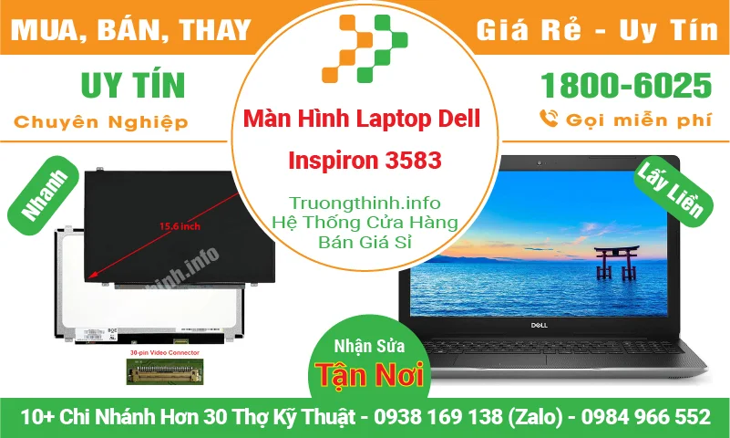 Màn Hình Laptop Dell Inspiron 3583