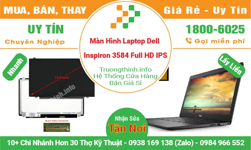 Màn Hình Laptop Dell Inspiron 3584 Full HD IPS