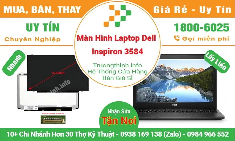 Màn Hình Laptop Dell Inspiron 3584