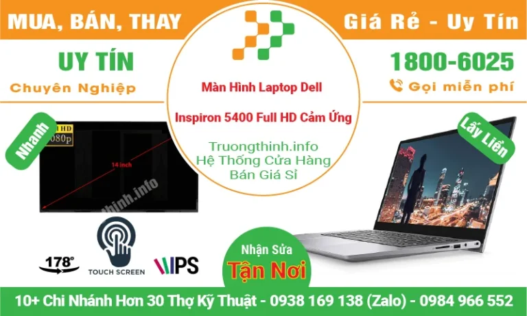 Màn Hình Laptop Dell Inspiron 5400 Full HD Cảm Ứng