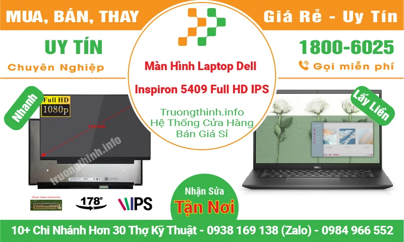 Màn Hình Laptop Dell Inspiron 5409 Full HD IPS