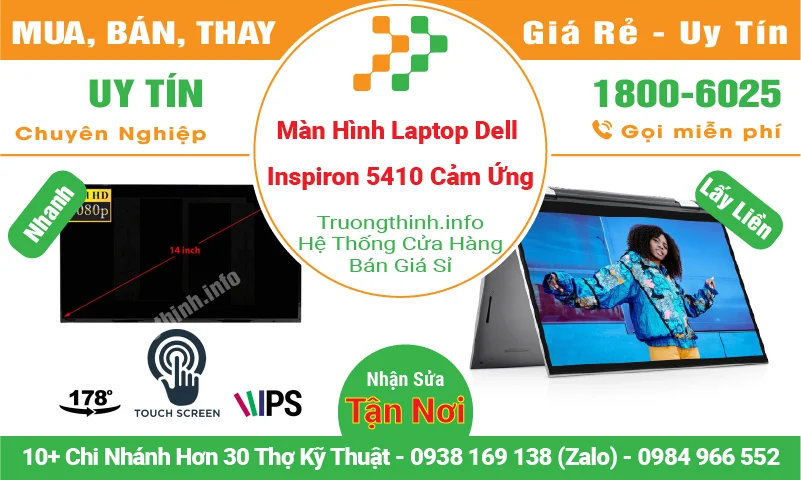 Màn Hình Laptop Dell Inspiron 5410 Cảm Ứng