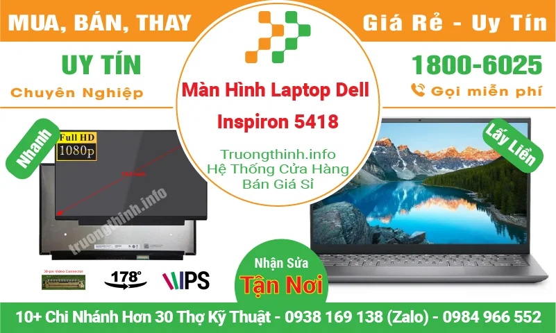 Màn Hình Laptop Dell Inspiron 5418