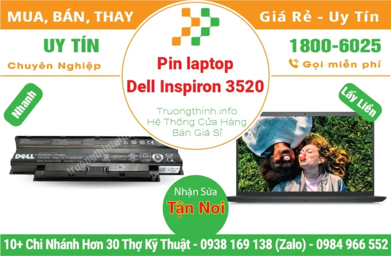 Pin Laptop Dell Inspiron 3520