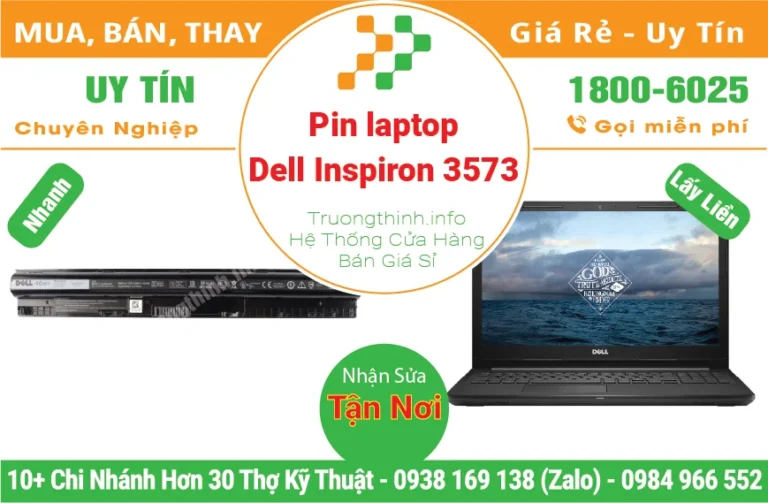 Pin Laptop Dell Inspiron 3573
