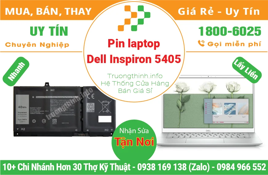 Pin Laptop Dell Inspiron 5405