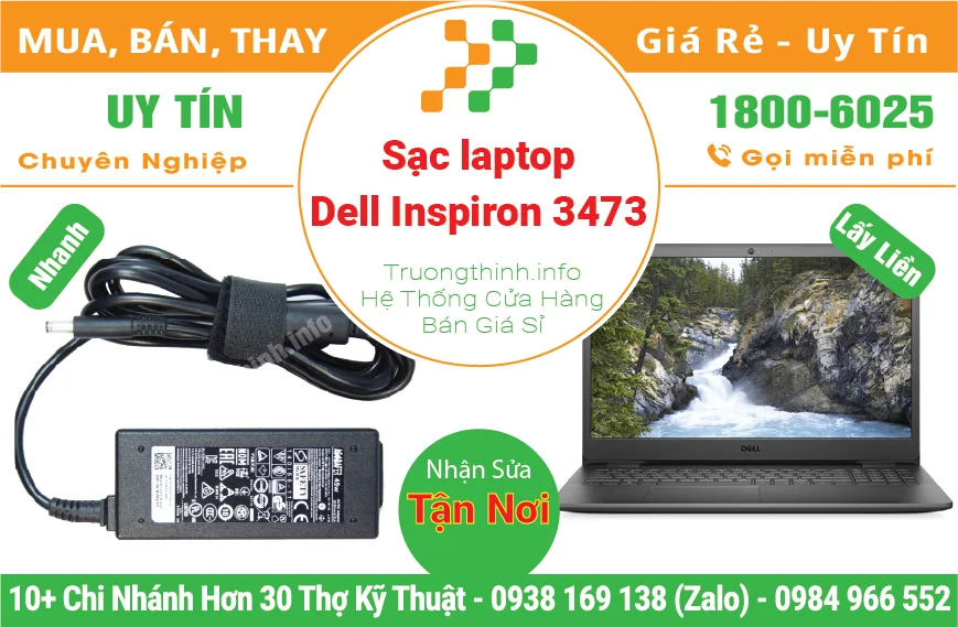 Thay Sạc Laptop Dell Inspiron 3473