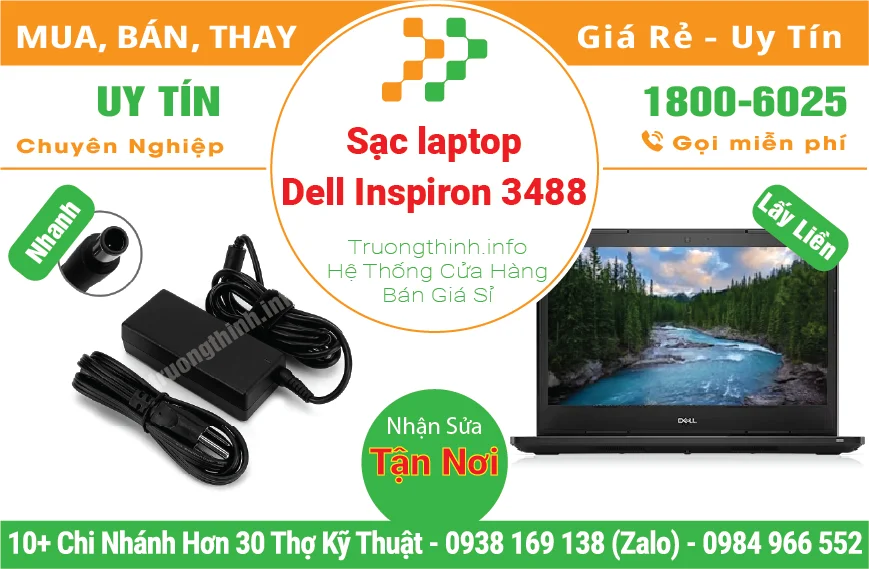 Sạc Laptop Dell Inspiron 3488