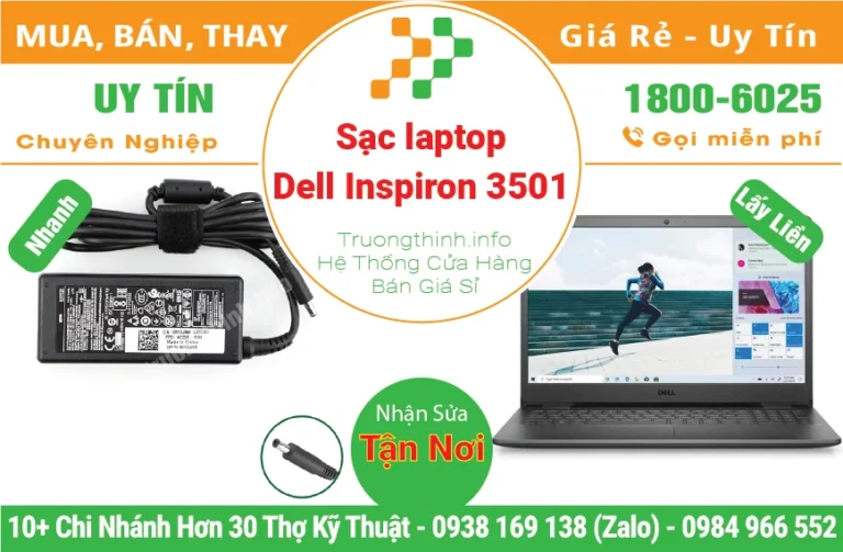 Thay Sạc Laptop Dell Inspiron 3501