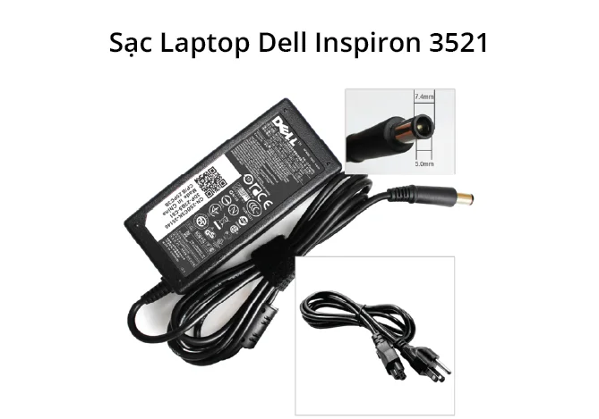 Sạc Dell Inspiron 3521