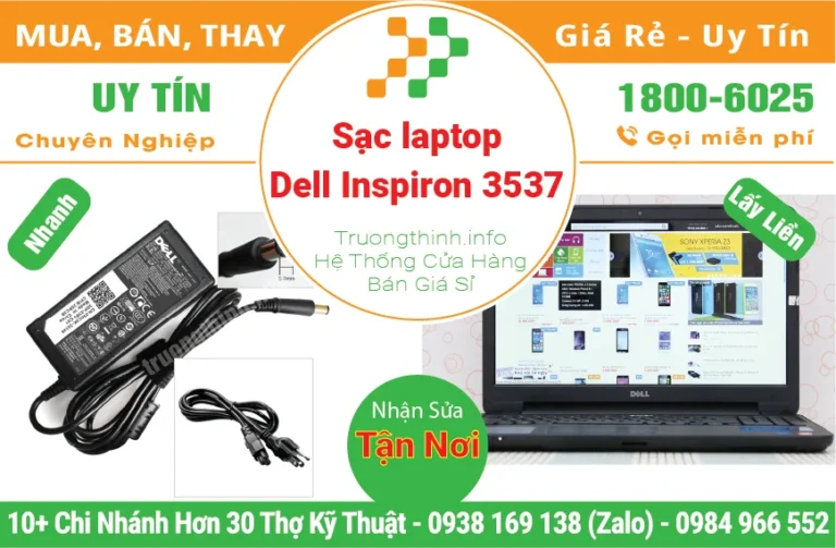 Sạc Laptop Dell Inspiron 3537
