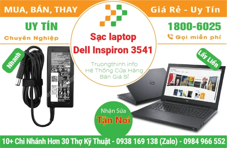 Sạc Laptop Dell Inspiron 3541