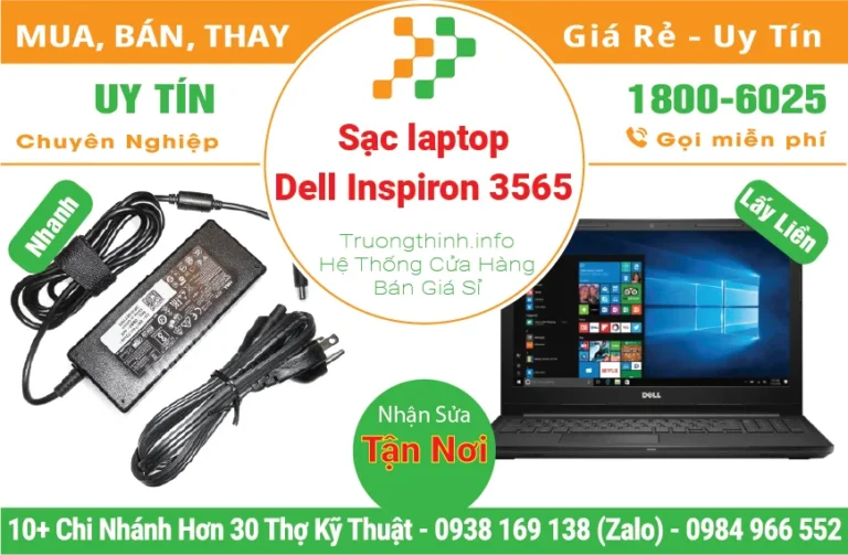 Sạc Laptop Dell Inspiron 3565