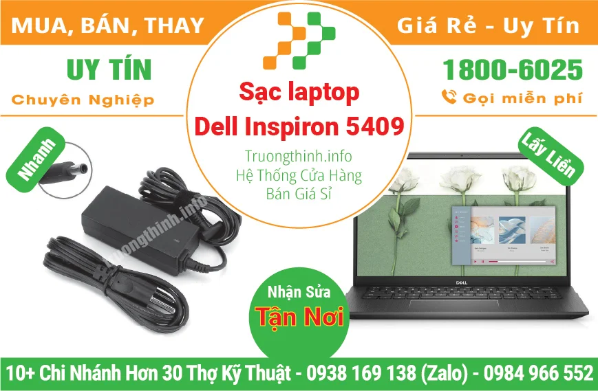 Sạc Laptop Dell Inspiron 5409