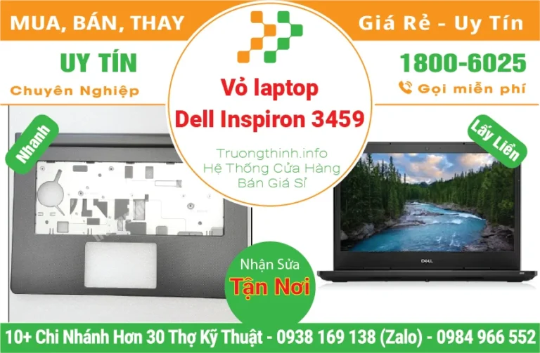 Thay Vỏ Laptop Dell Inspiron 3459
