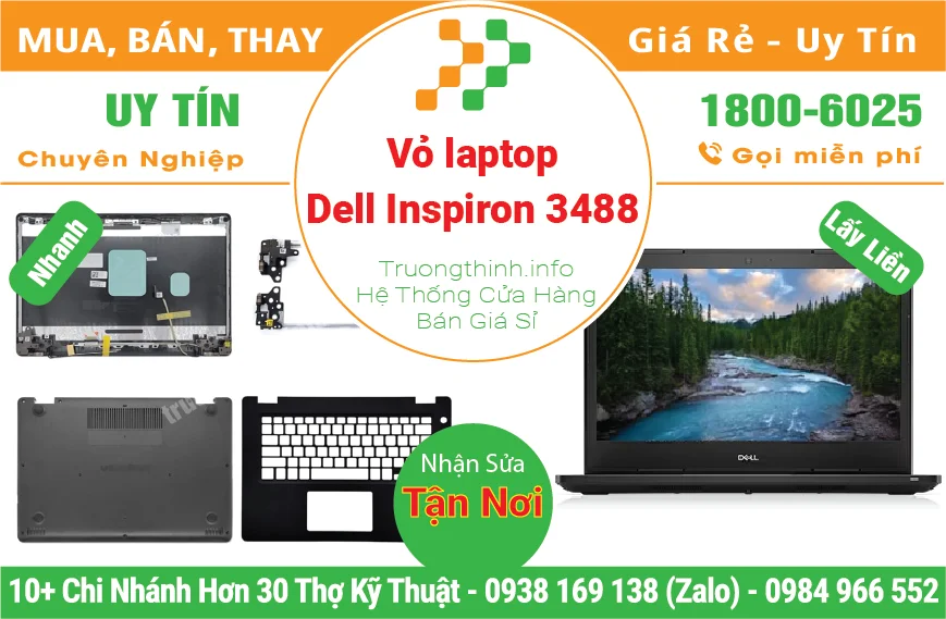 Vỏ Laptop Dell Inspiron 3488