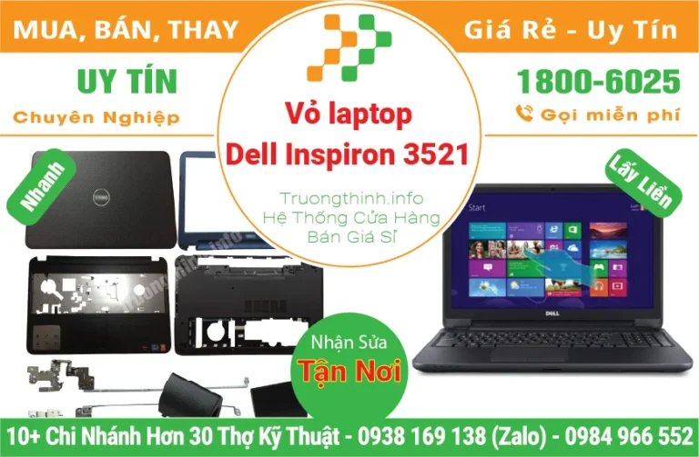 Vỏ Laptop Dell Inspiron 3521