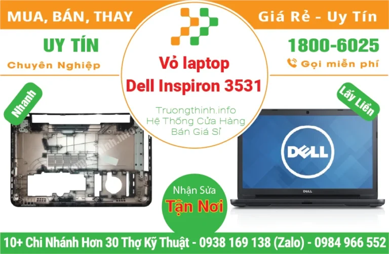 Vỏ Laptop Dell Inspiron 3531