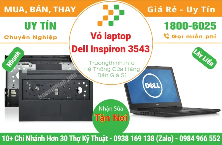 Vỏ Laptop Dell Inspiron 3543
